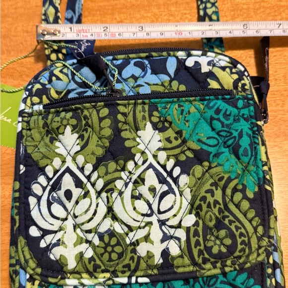 Vera Bradley Blue and Green Crossbody Bag - Picture 6 of 6